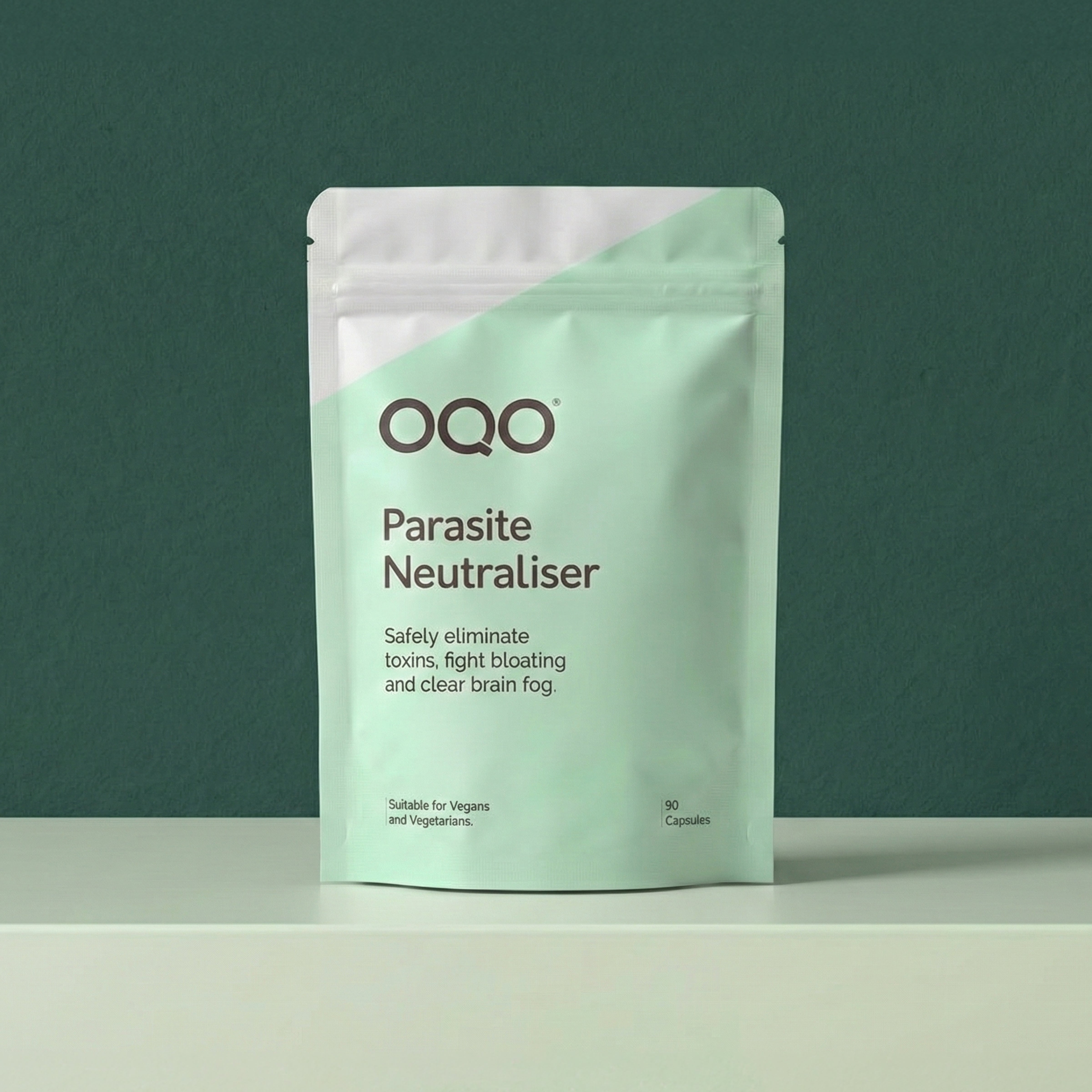 OQO® Gut Reset Duo | Parasite Neutraliser & Toxin Guard Capsules | 90 Capsules