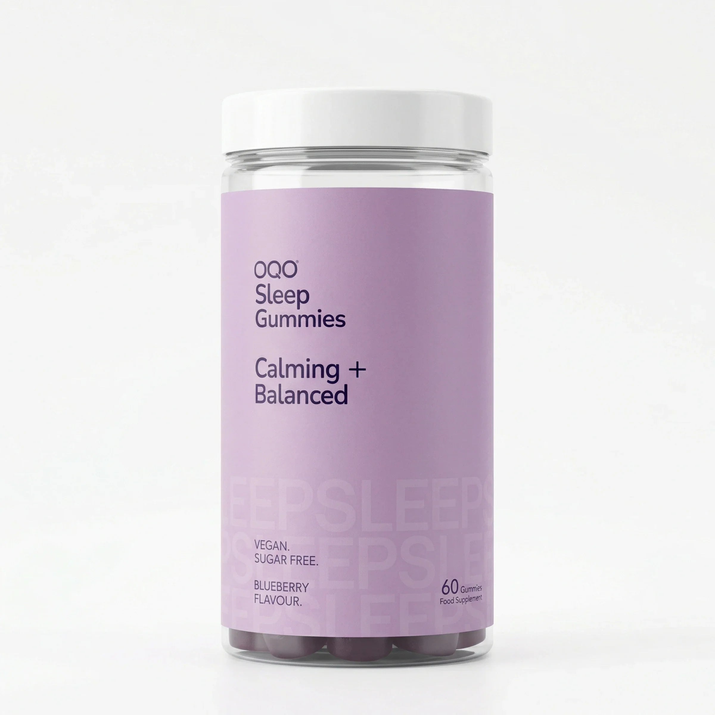OQO® Sleep Gummies | Calming & Balanced | Blueberry