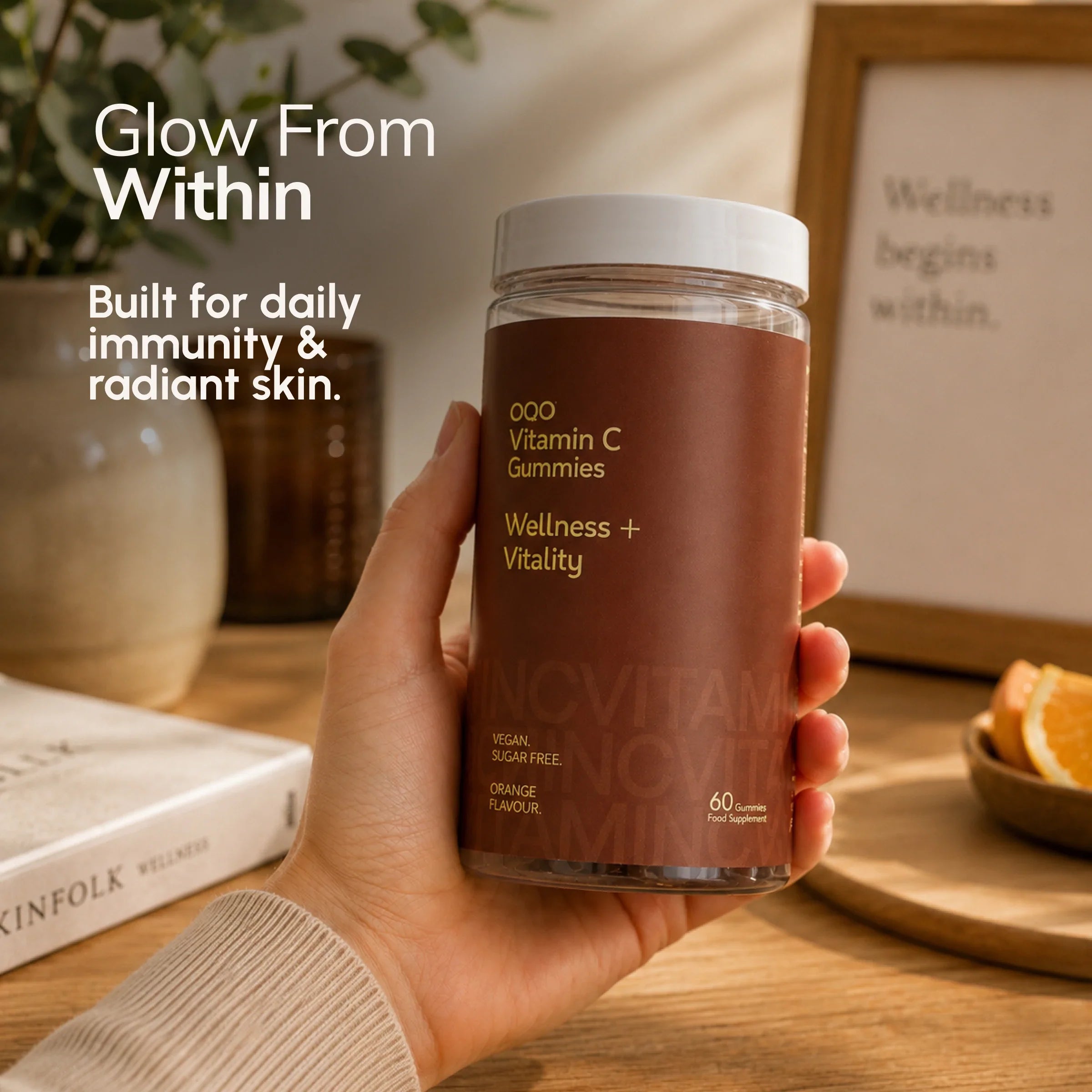 OQO® Vitamin C Gummies | Wellness & Vitality | Orange