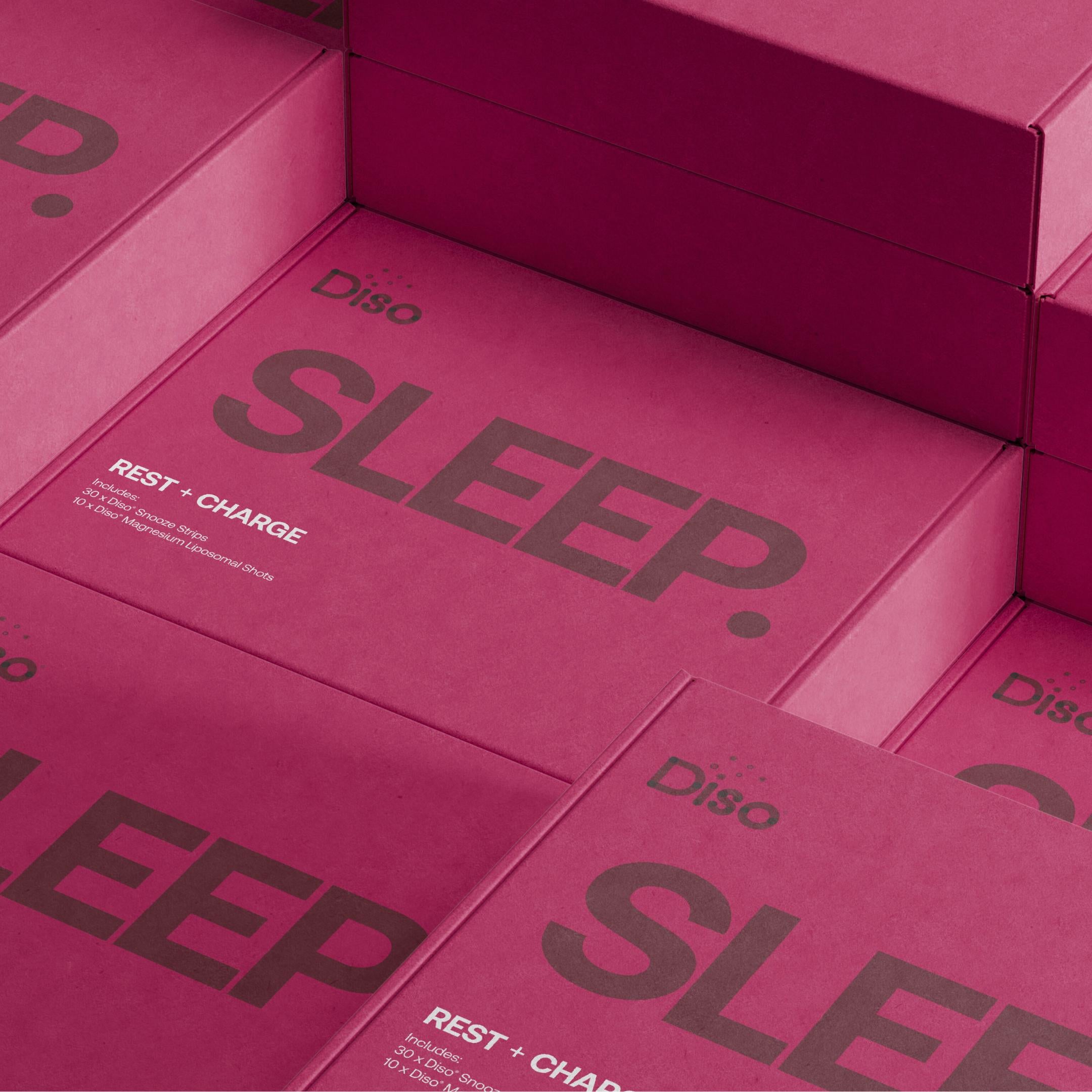 DISO SLEEP Bundle – Lipo Magnesium shots and snooze strips - £35.99
