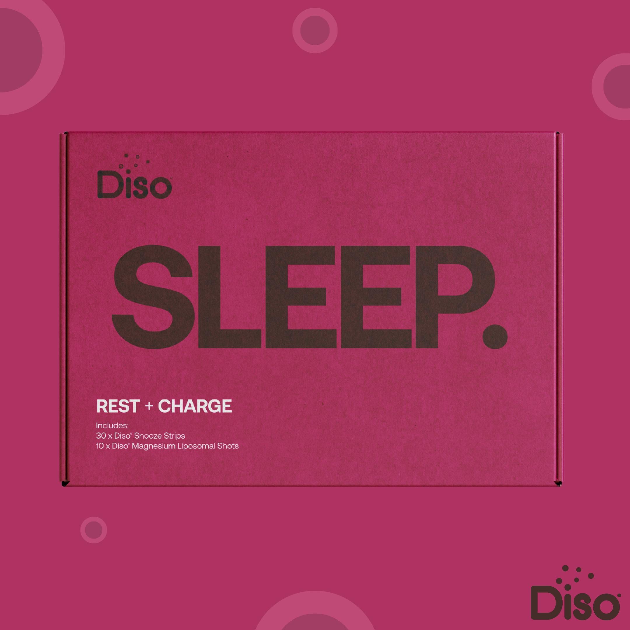 DISO SLEEP Bundle – Lipo Magnesium shots and snooze strips - £35.99