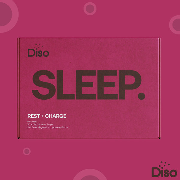 DISO SLEEP Bundle – Lipo Magnesium shots and snooze strips - £35.99