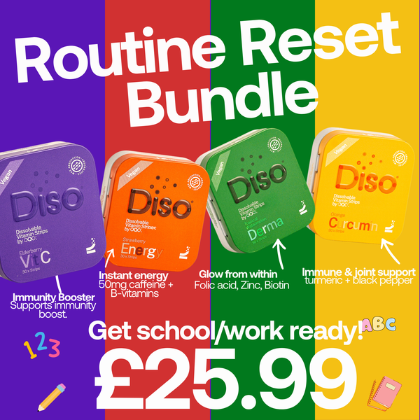 Diso Routine Reset Bundle – £25.99- 4 PRODUCTS for £25.99