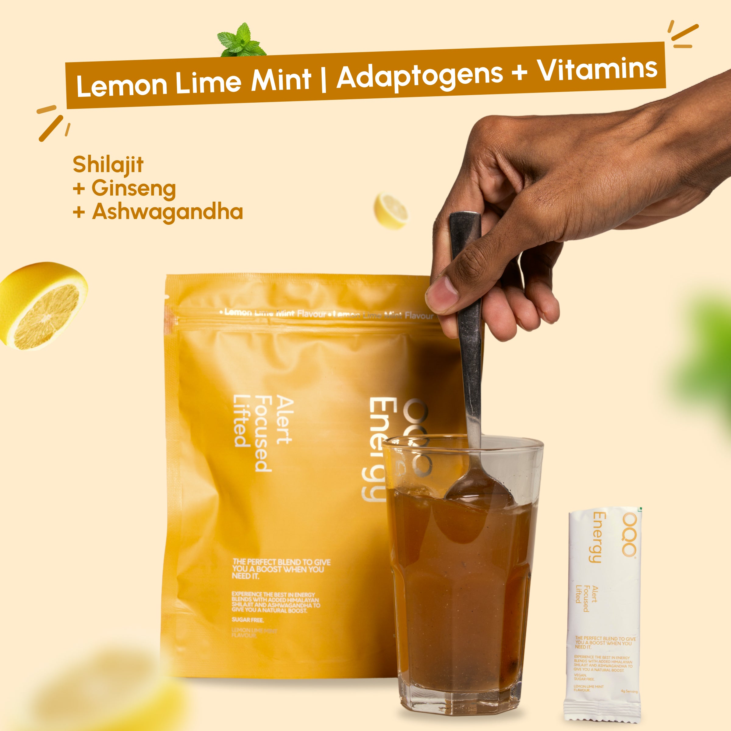 OQO Energy Gummies – Lemon Lime