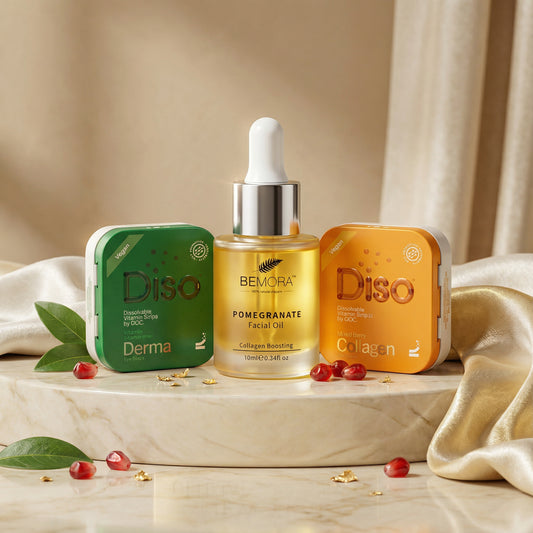 Diso® New Year Ultimate Skin Reset Bundle | Glowing Skin | Sleep Support | Collagen Boosting Serum